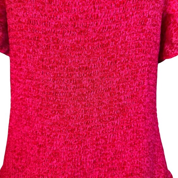 Hatch Cosette Dress Samba Print, Maternity, Smocked Lightweight Ruffle Sleeve, 3 - Picture 8 of 10